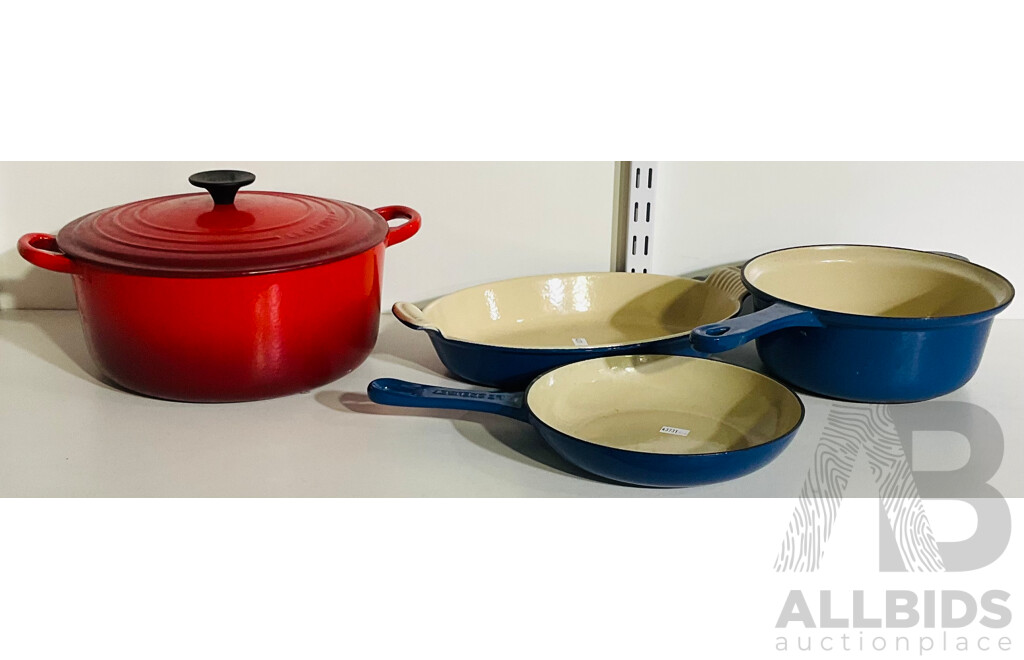 Collection of Le Creuset Cookware