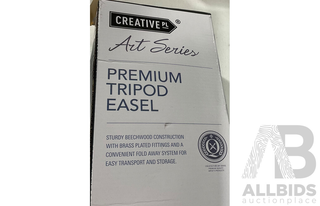 Premium Tripod Easel in Original Packaging