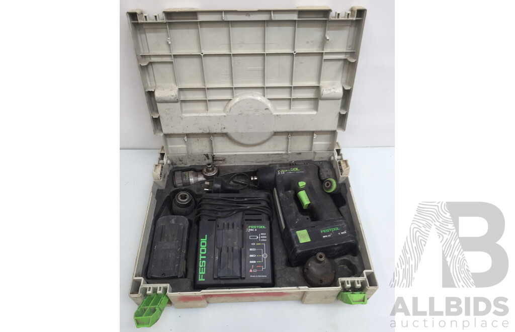 Festool C12 Cordless Drill Set