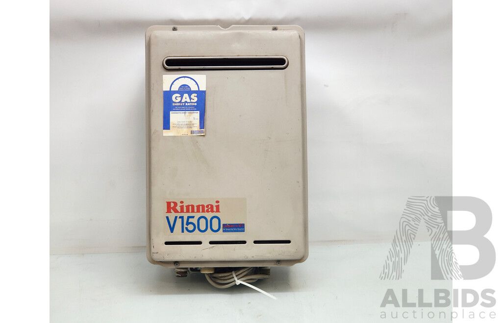 Rinnai V1500 Natural Gas Hot Water Heater