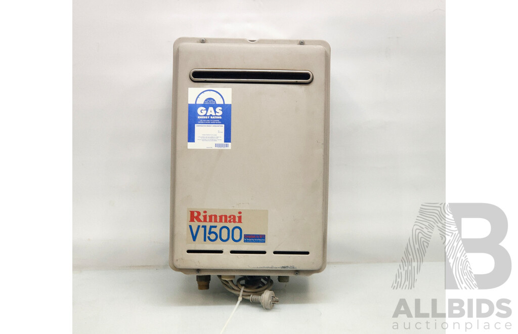 Rinnai V1500 Natural Gas Hot Water Heater