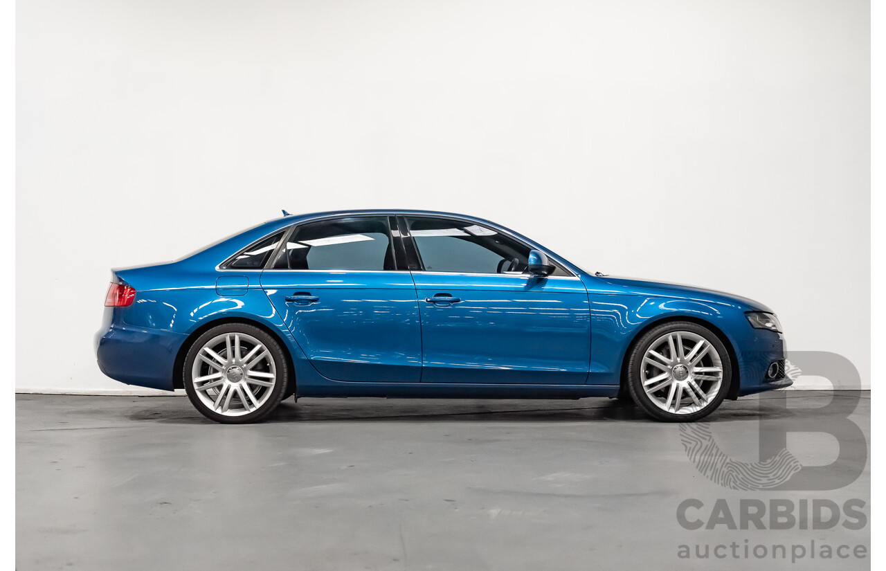 6/2009 Audi A4 2.0 TFSI Quattro B8 (8K) 4d Sedan Blue 2.0L Turbo