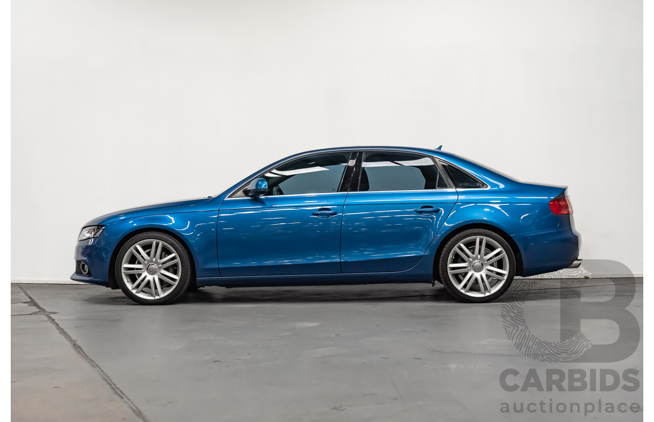 6/2009 Audi A4 2.0 TFSI Quattro B8 (8K) 4d Sedan Blue 2.0L Turbo