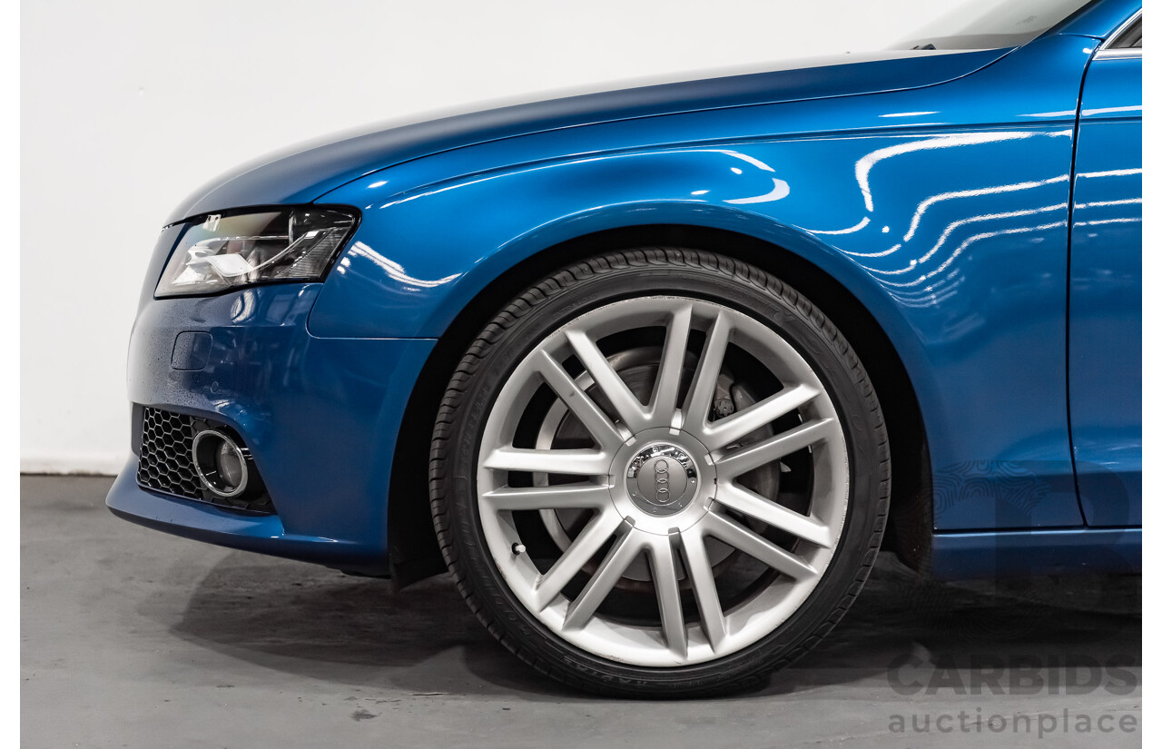 6/2009 Audi A4 2.0 TFSI Quattro B8 (8K) 4d Sedan Blue 2.0L Turbo