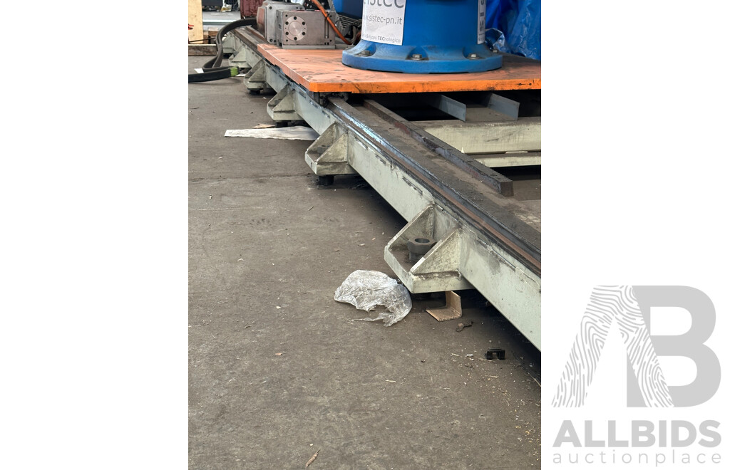 "2010 LAG GBS R 100-3000"  100Ton Press Brake with 6 Axis Staubli TX200 Robot