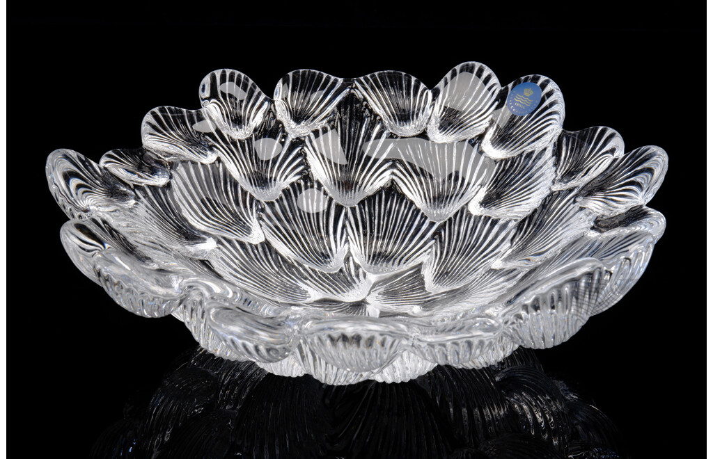 Royal Copenhagen Crystal Shell Bowl