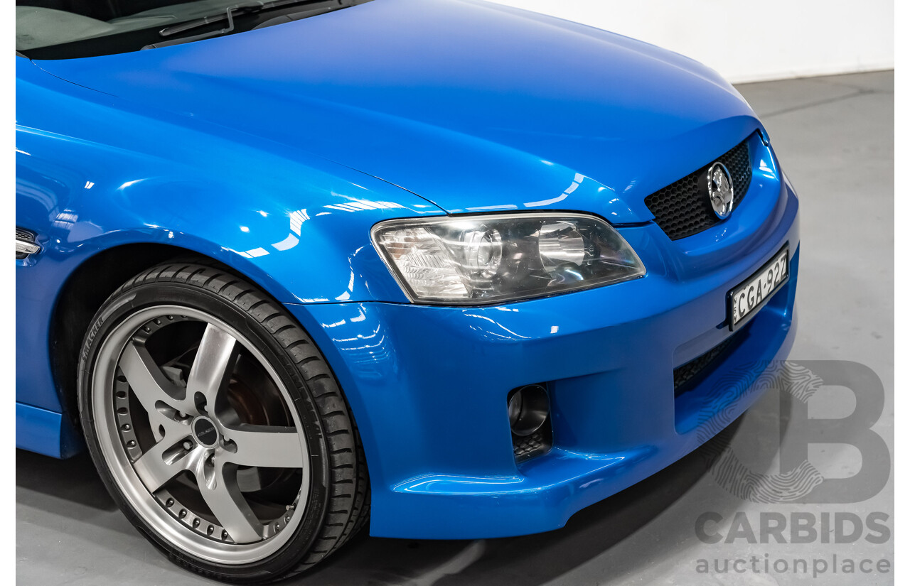 5/2009 Holden Commodore SS-V SE VE MY10 Utility Blue 6.0L V8