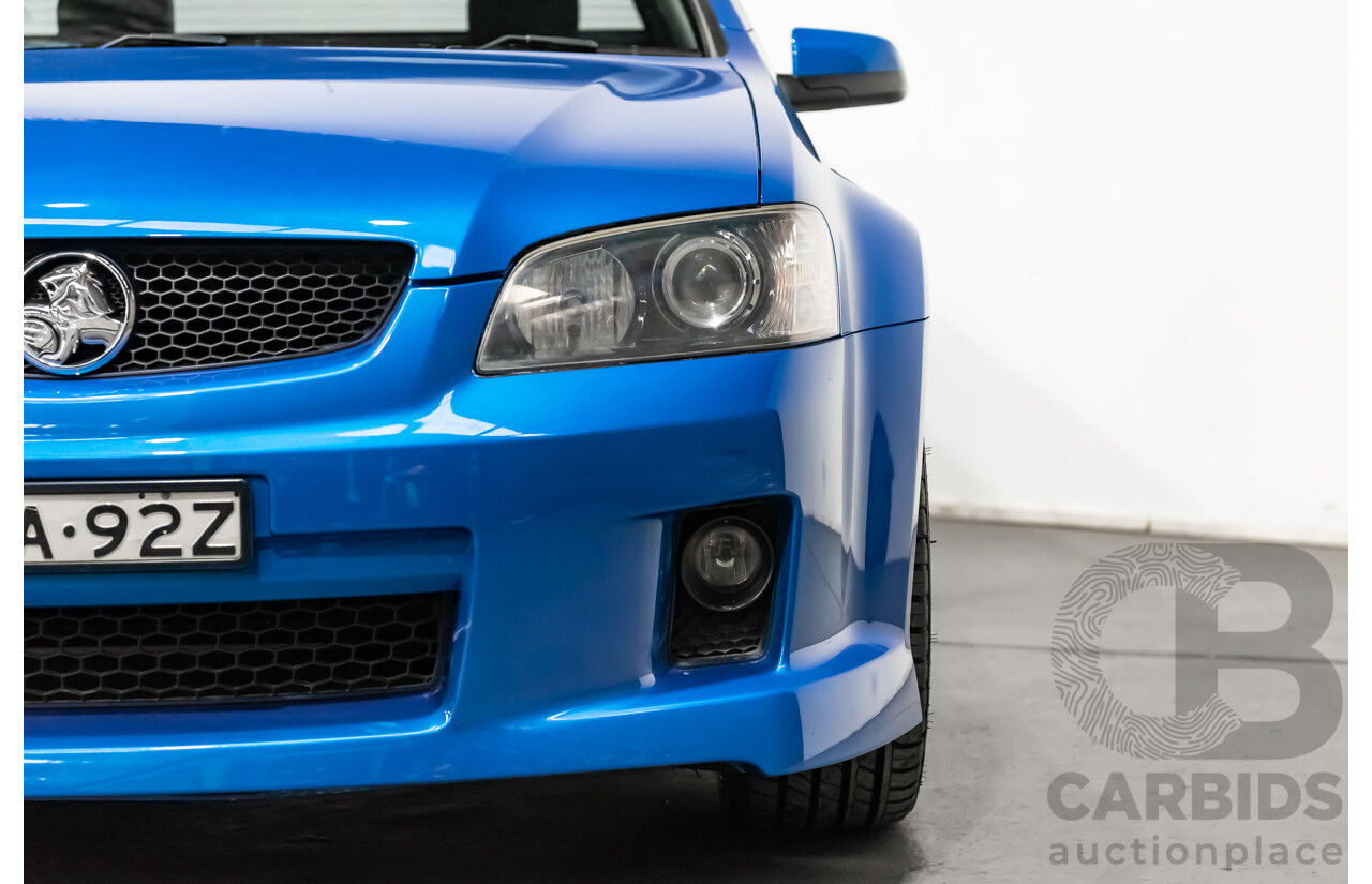 5/2009 Holden Commodore SS-V SE VE MY10 Utility Blue 6.0L V8