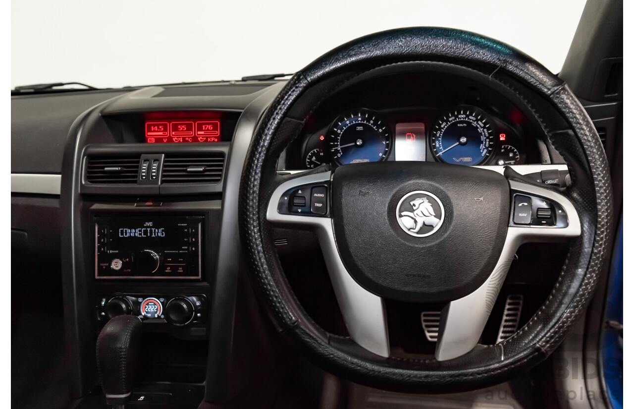 5/2009 Holden Commodore SS-V SE VE MY10 Utility Blue 6.0L V8