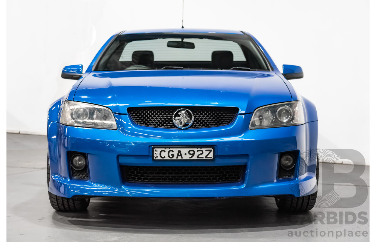5/2009 Holden Commodore SS-V SE VE MY10 Utility Blue 6.0L V8