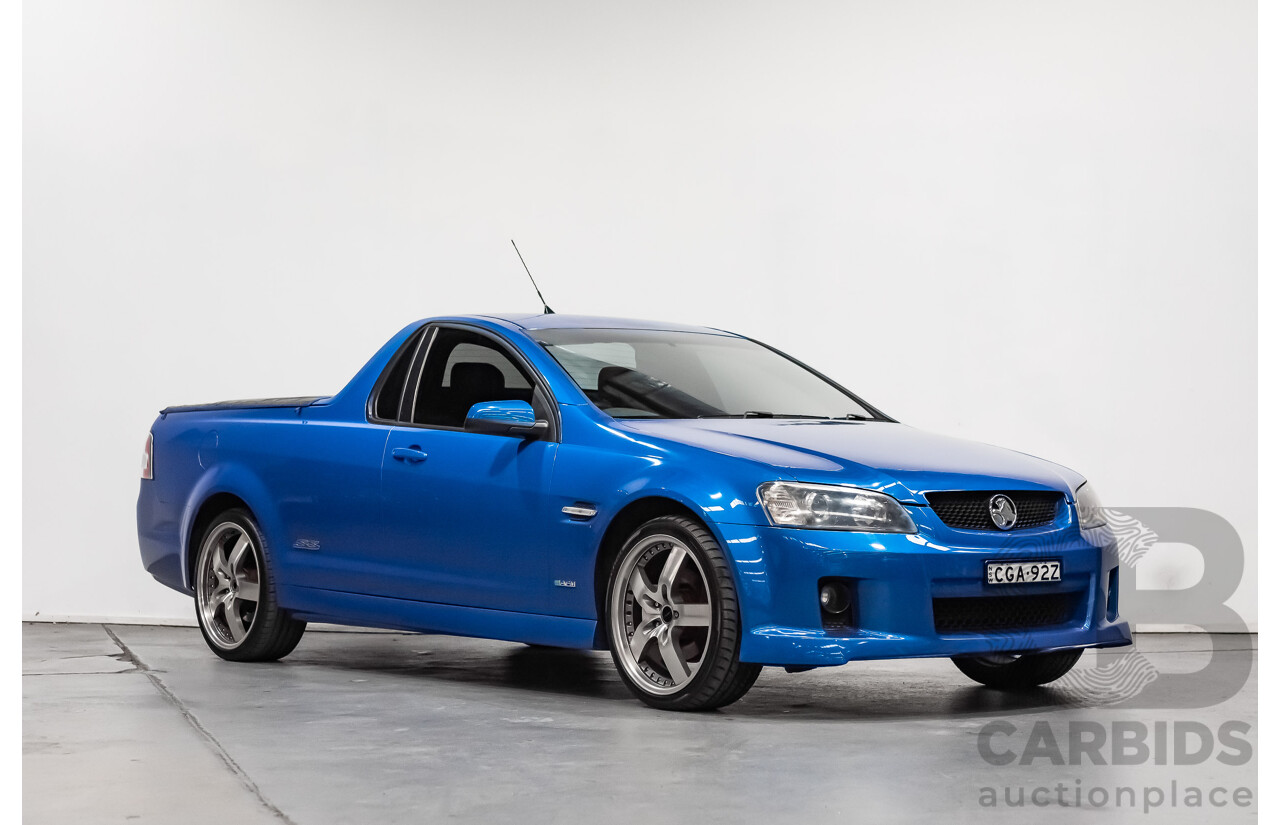 5/2009 Holden Commodore SS-V SE VE MY10 Utility Blue 6.0L V8