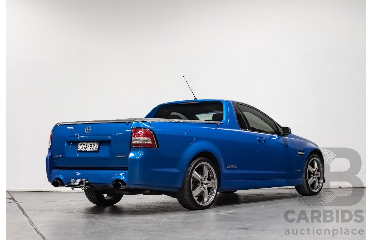 5/2009 Holden Commodore SS-V SE VE MY10 Utility Blue 6.0L V8