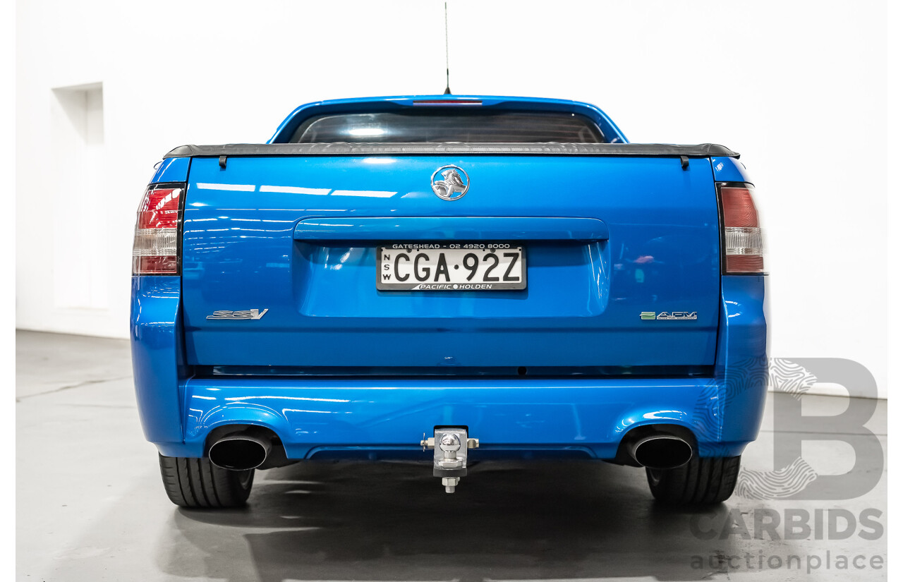 5/2009 Holden Commodore SS-V SE VE MY10 Utility Blue 6.0L V8