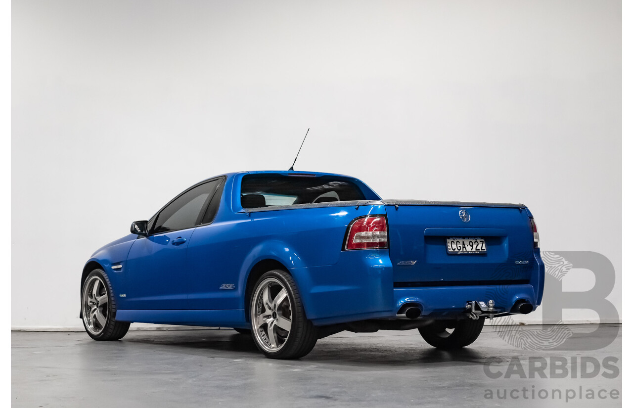 5/2009 Holden Commodore SS-V SE VE MY10 Utility Blue 6.0L V8
