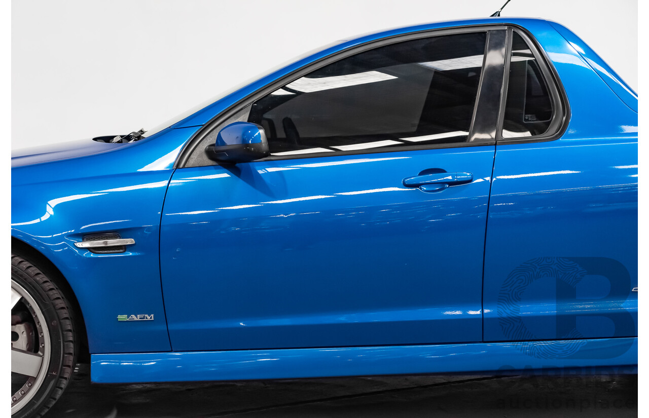 5/2009 Holden Commodore SS-V SE VE MY10 Utility Blue 6.0L V8