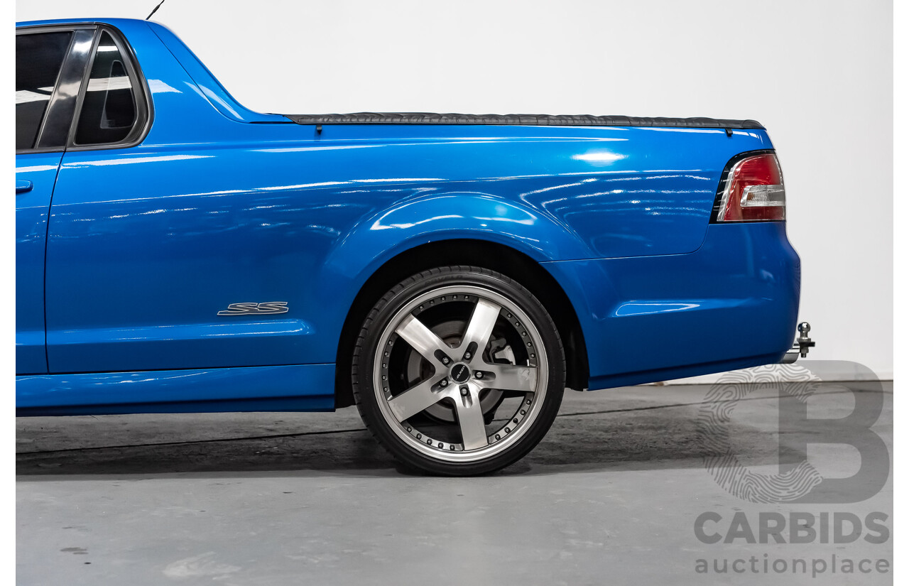 5/2009 Holden Commodore SS-V SE VE MY10 Utility Blue 6.0L V8