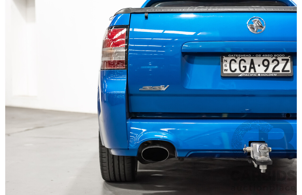 5/2009 Holden Commodore SS-V SE VE MY10 Utility Blue 6.0L V8