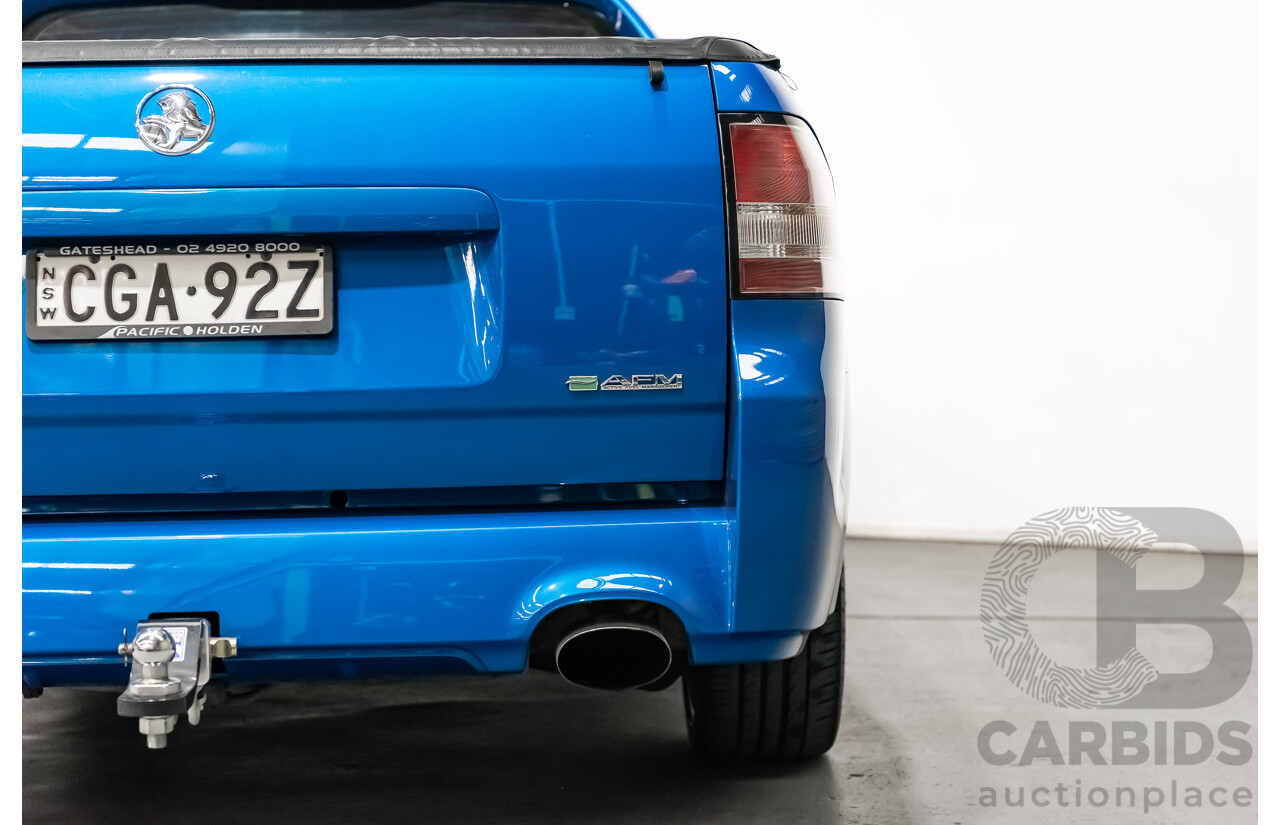 5/2009 Holden Commodore SS-V SE VE MY10 Utility Blue 6.0L V8