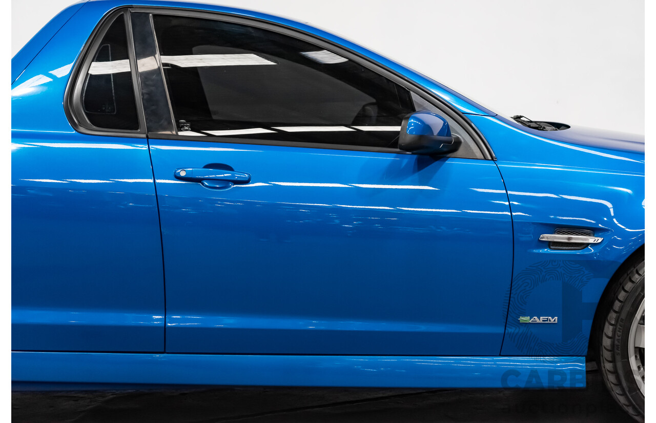 5/2009 Holden Commodore SS-V SE VE MY10 Utility Blue 6.0L V8