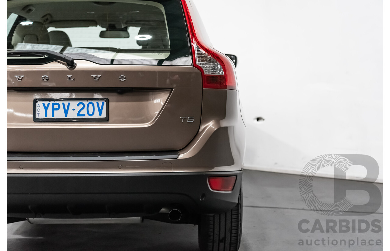 4/2013 Volvo Xc60 T5 Teknik DZ MY13 4d Wagon Bronze 2.0L