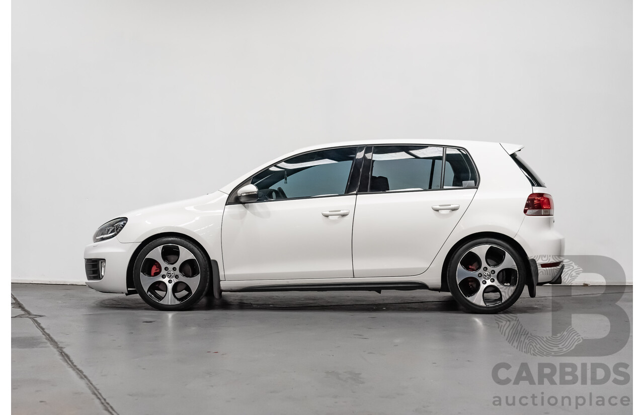 8/2011 Volkswagen Golf GTi 1K MY11 5d Hatchback White 2.0L Turbo