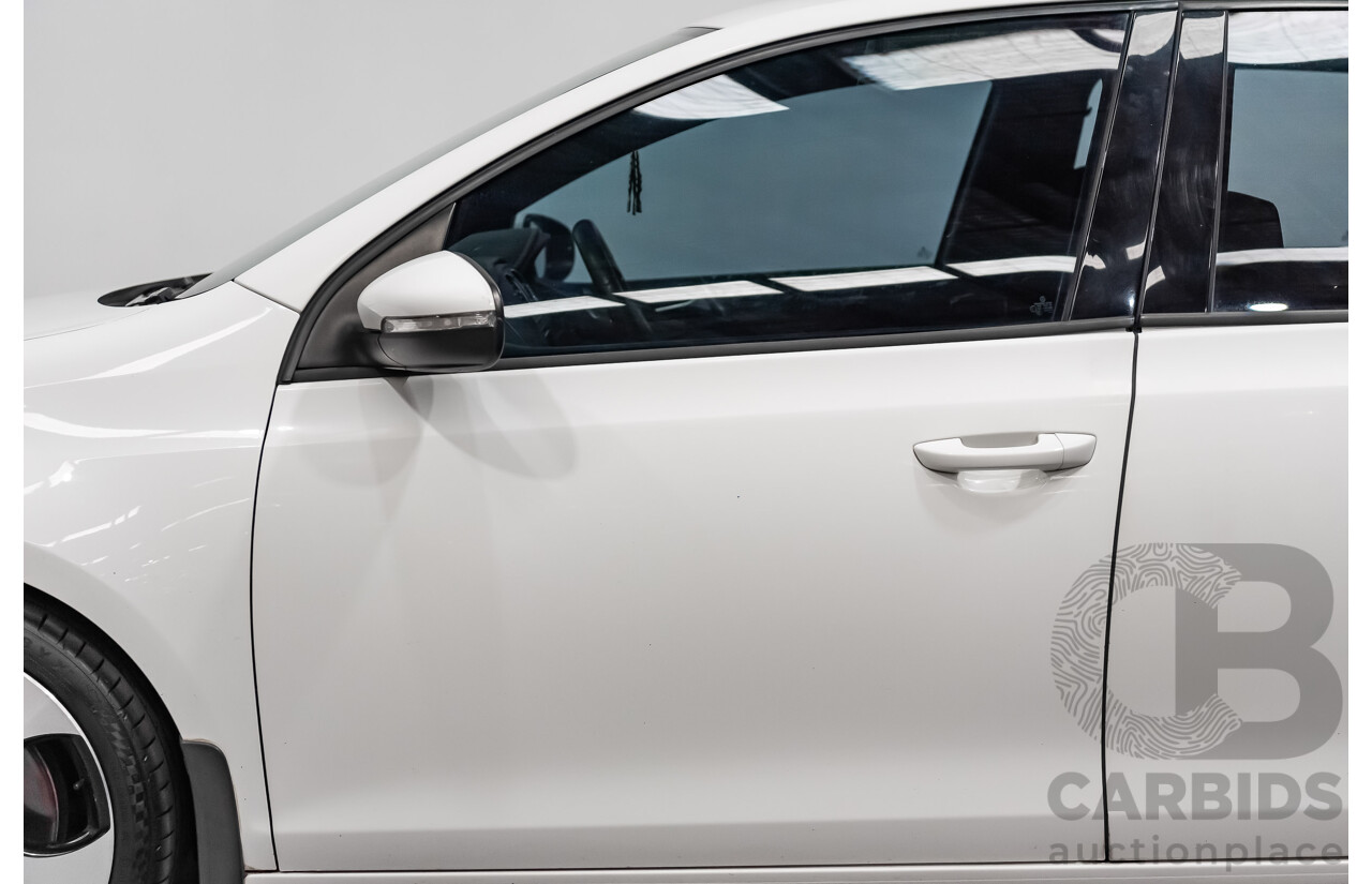 8/2011 Volkswagen Golf GTi 1K MY11 5d Hatchback White 2.0L Turbo