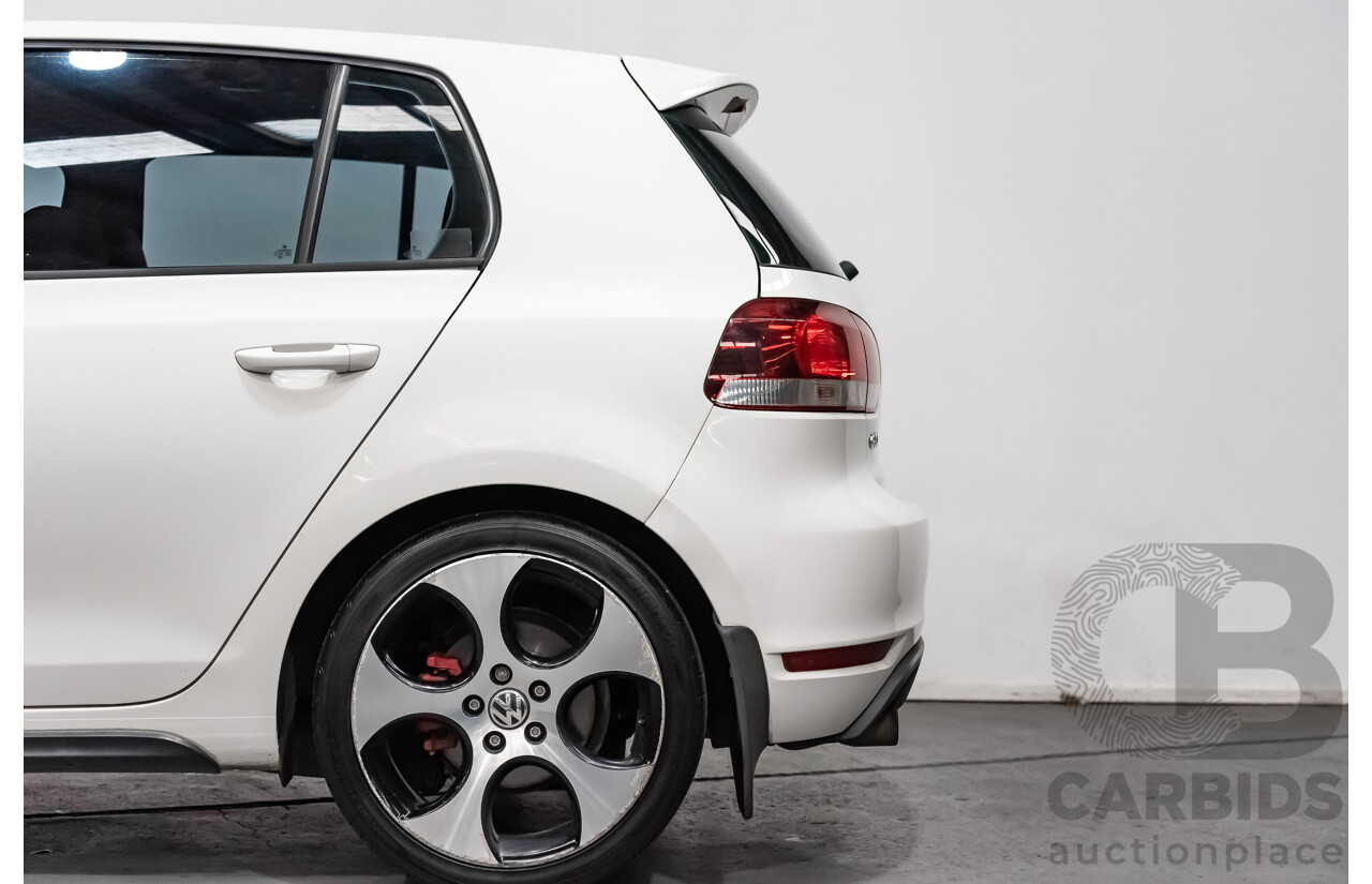 8/2011 Volkswagen Golf GTi 1K MY11 5d Hatchback White 2.0L Turbo