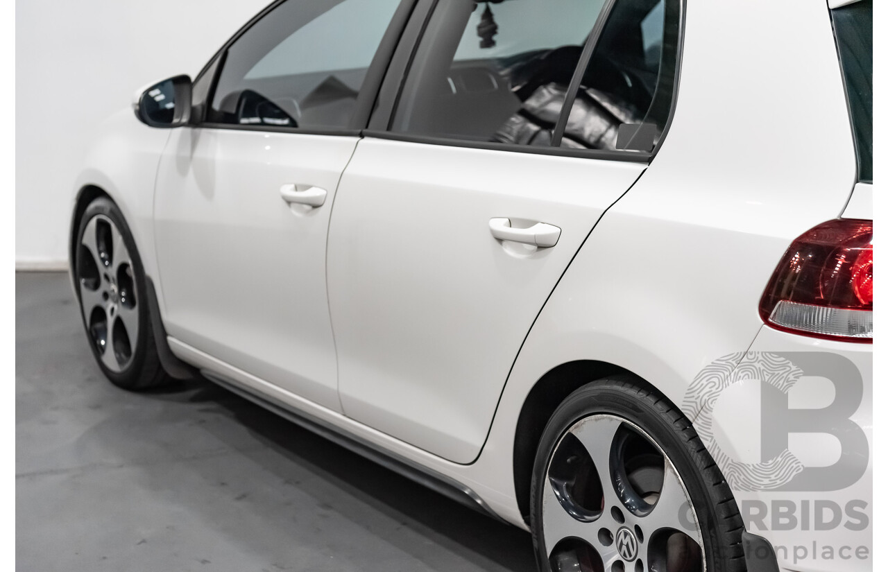 8/2011 Volkswagen Golf GTi 1K MY11 5d Hatchback White 2.0L Turbo