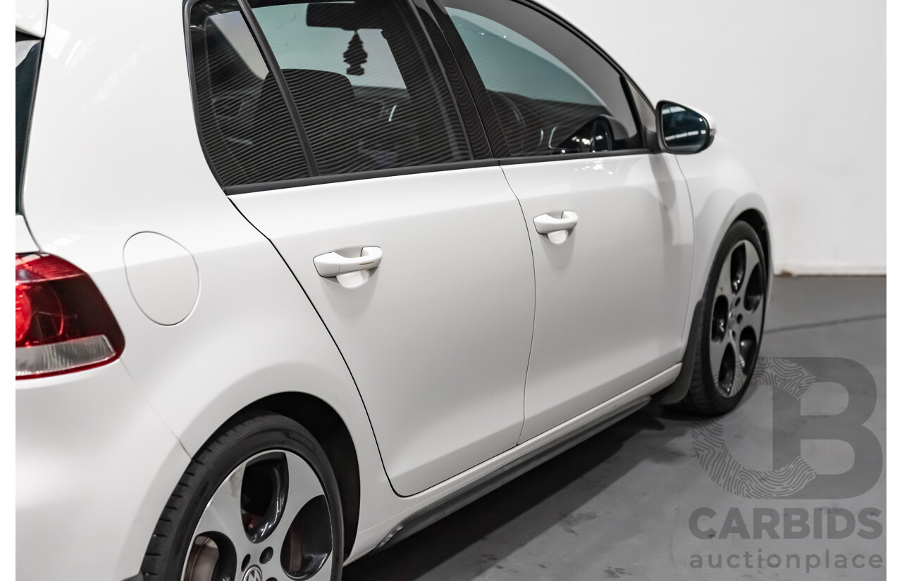 8/2011 Volkswagen Golf GTi 1K MY11 5d Hatchback White 2.0L Turbo