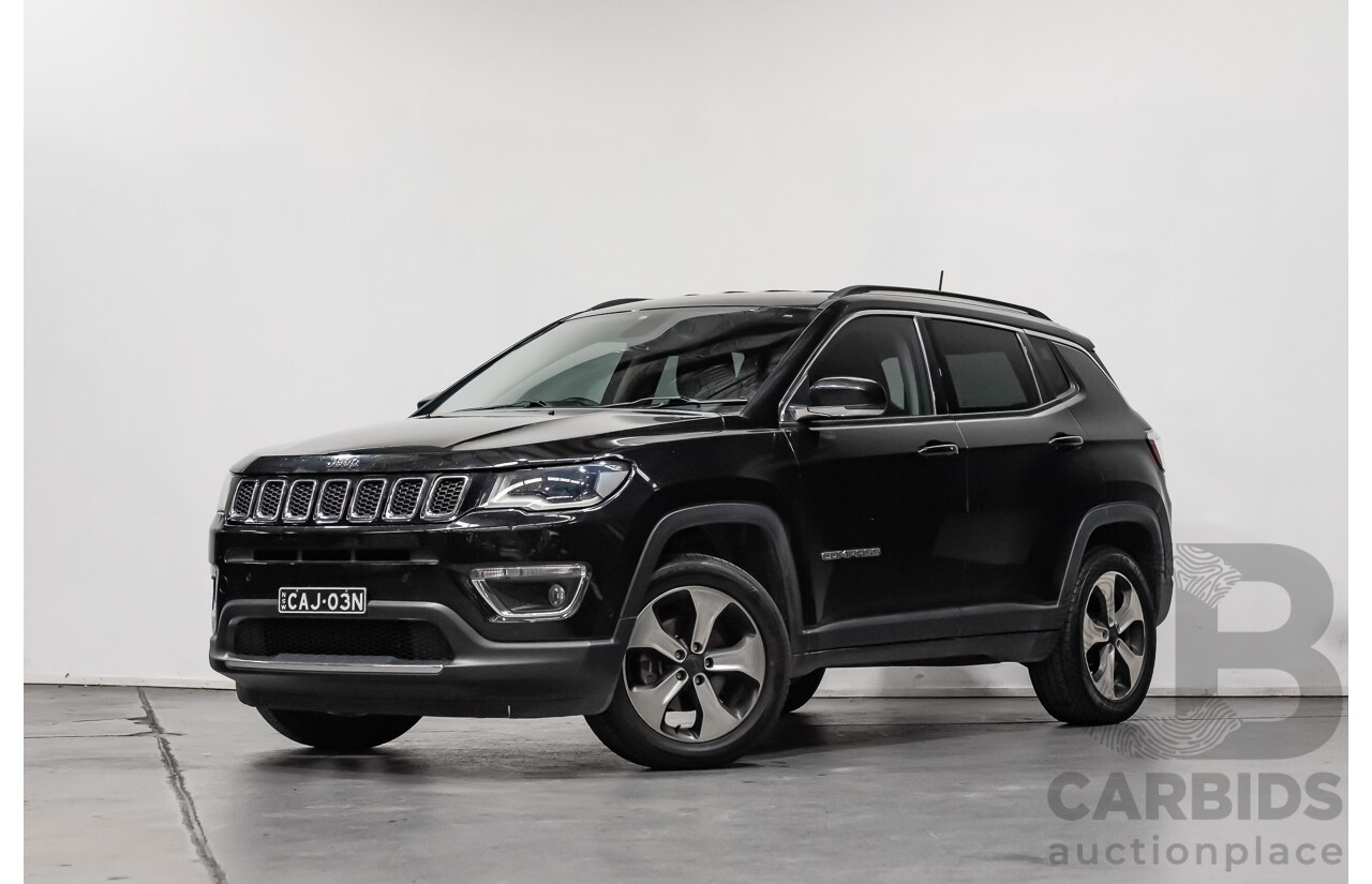 8/2018 Jeep Compass Limited (4x4) M6 MC 4d Wagon Black 2.4L