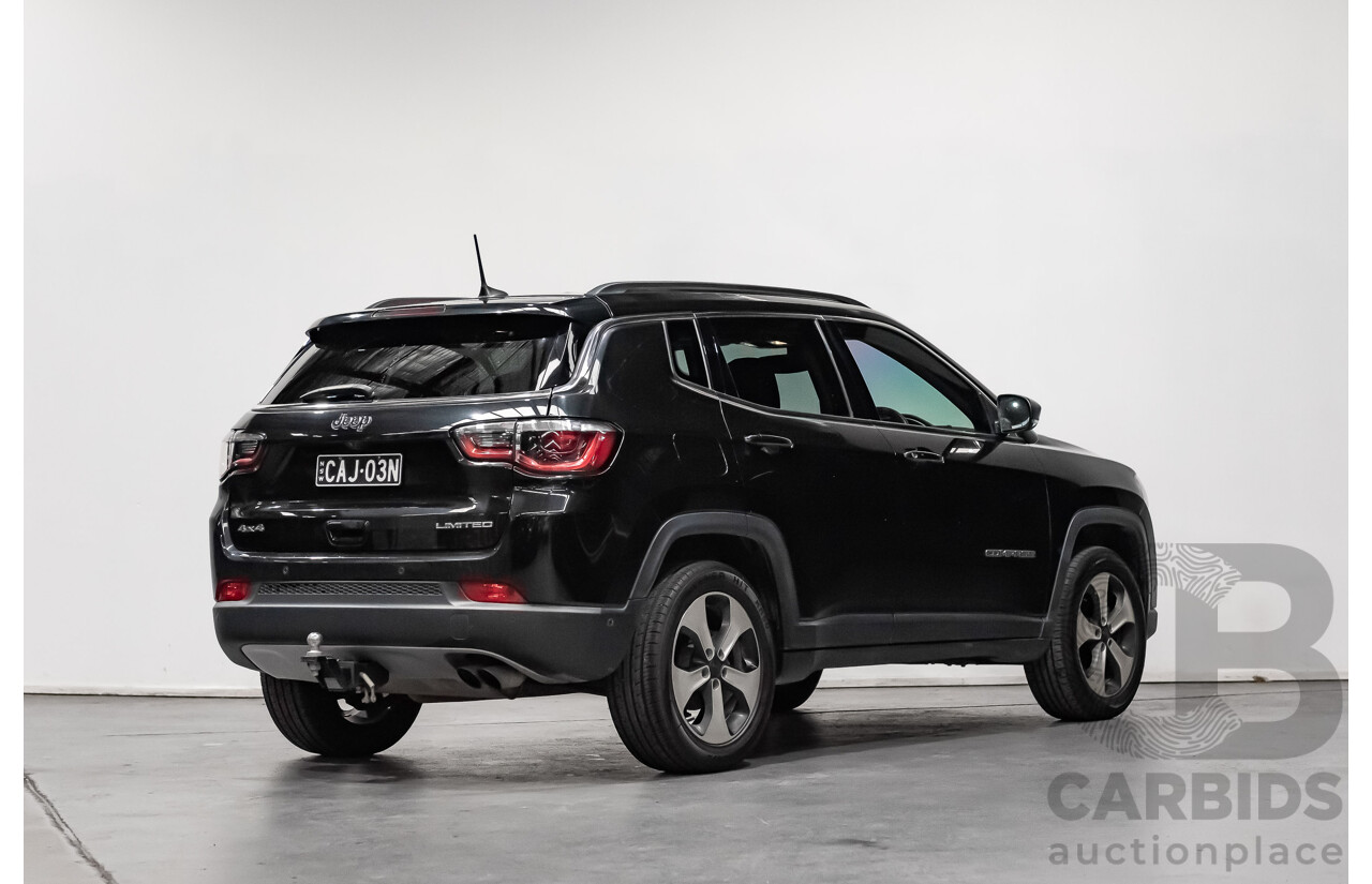 8/2018 Jeep Compass Limited (4x4) M6 MC 4d Wagon Black 2.4L