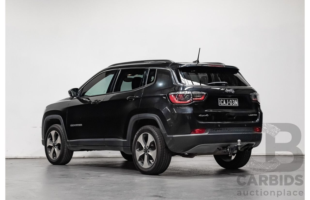 8/2018 Jeep Compass Limited (4x4) M6 MC 4d Wagon Black 2.4L