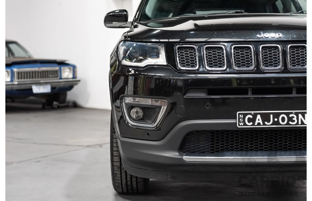 8/2018 Jeep Compass Limited (4x4) M6 MC 4d Wagon Black 2.4L