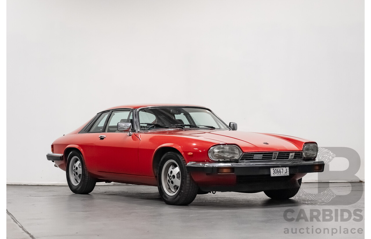 1/1986 Jaguar XJS V12 2d Coupe Red 5.3L V12