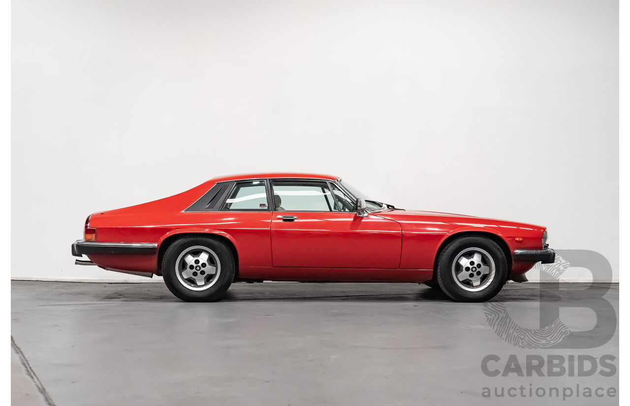 1/1986 Jaguar XJS V12 2d Coupe Red 5.3L V12