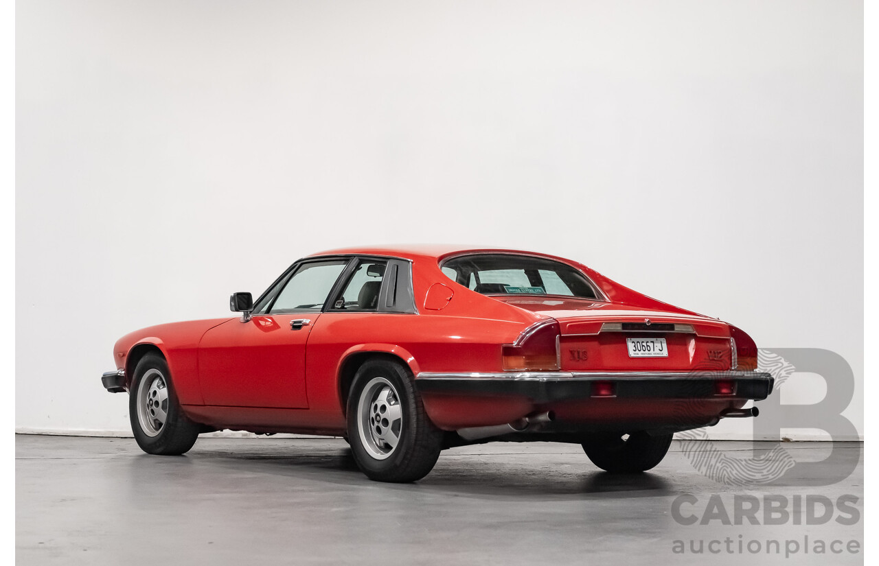 1/1986 Jaguar XJS V12 2d Coupe Red 5.3L V12