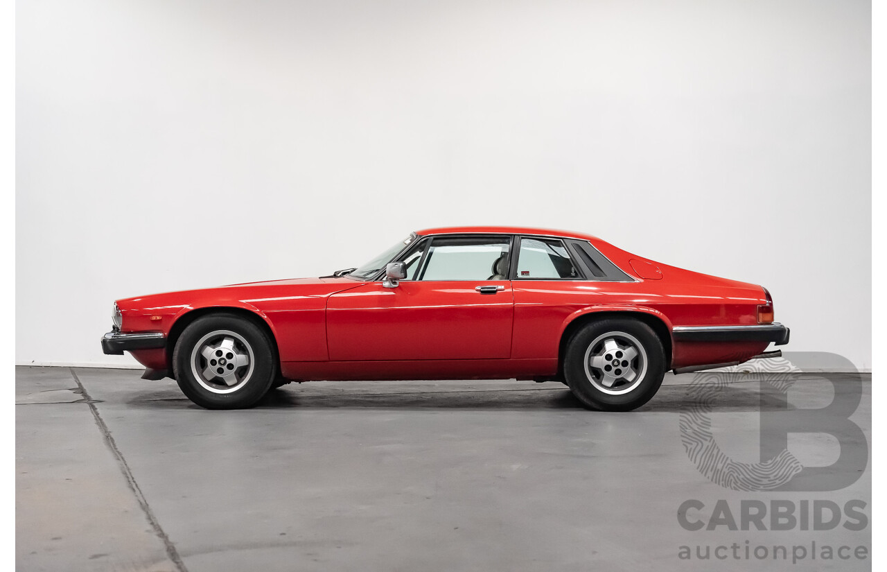 1/1986 Jaguar XJS V12 2d Coupe Red 5.3L V12