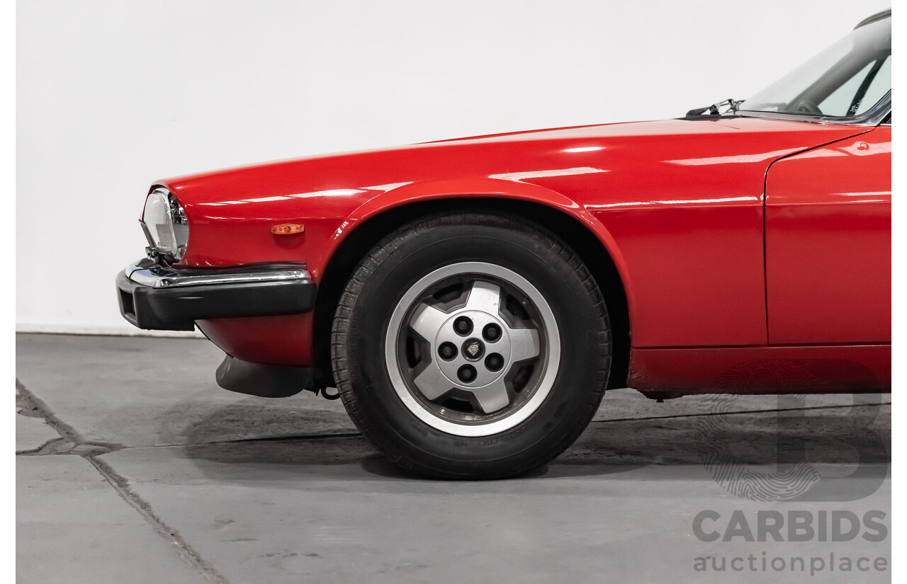 1/1986 Jaguar XJS V12 2d Coupe Red 5.3L V12