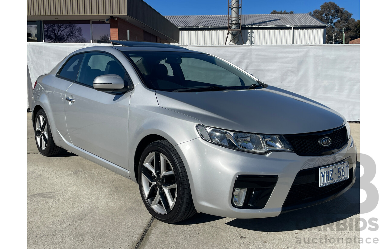 6/2012 Kia Cerato KOUP SLS TD MY12 2d Coupe Silver 2.0L