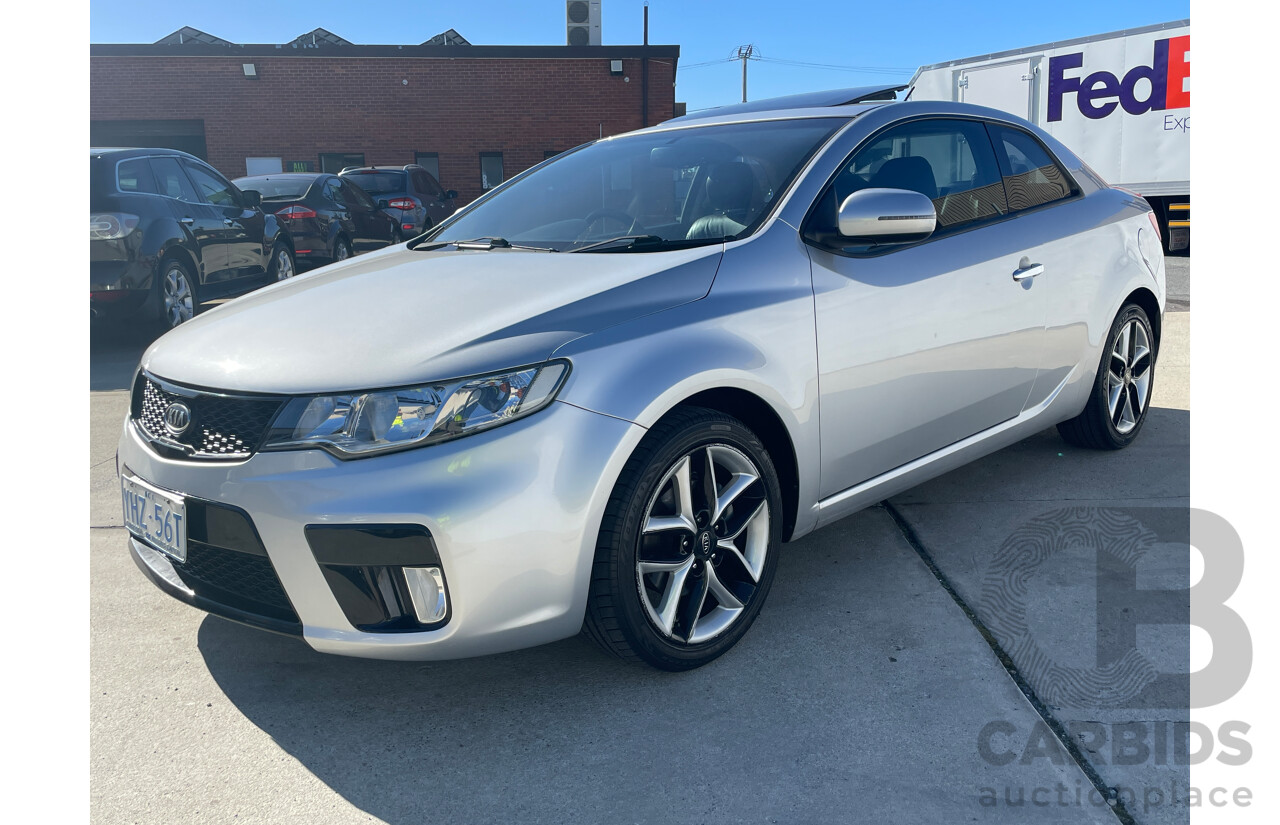 6/2012 Kia Cerato KOUP SLS TD MY12 2d Coupe Silver 2.0L