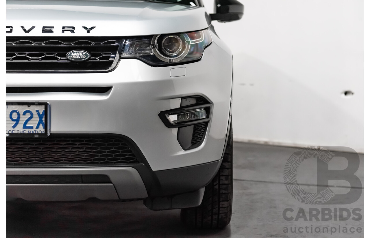 7/2015 Land Rover Discovery Sport TD4 SE LC 4d Wagon Silver 2.2L Turbo Diesel - 7 Seater
