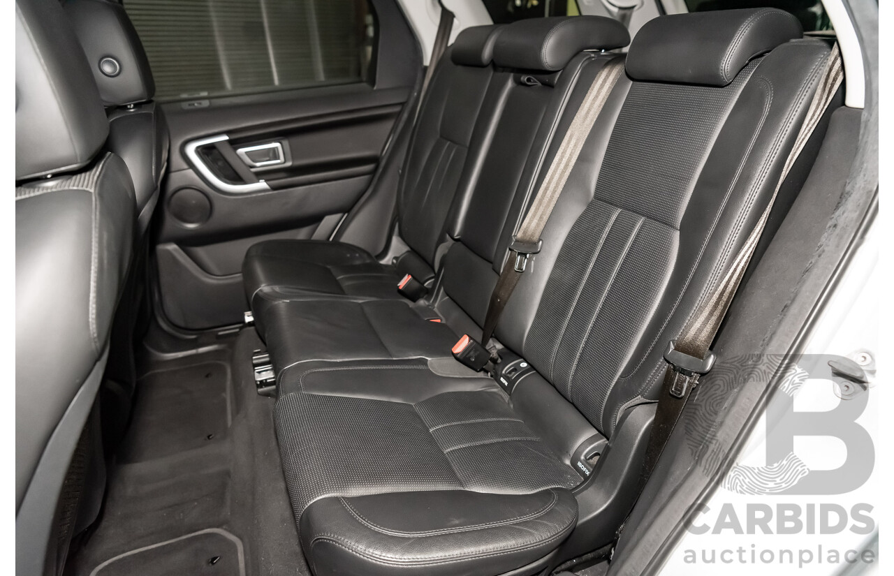 7/2015 Land Rover Discovery Sport TD4 SE LC 4d Wagon Silver 2.2L Turbo Diesel - 7 Seater
