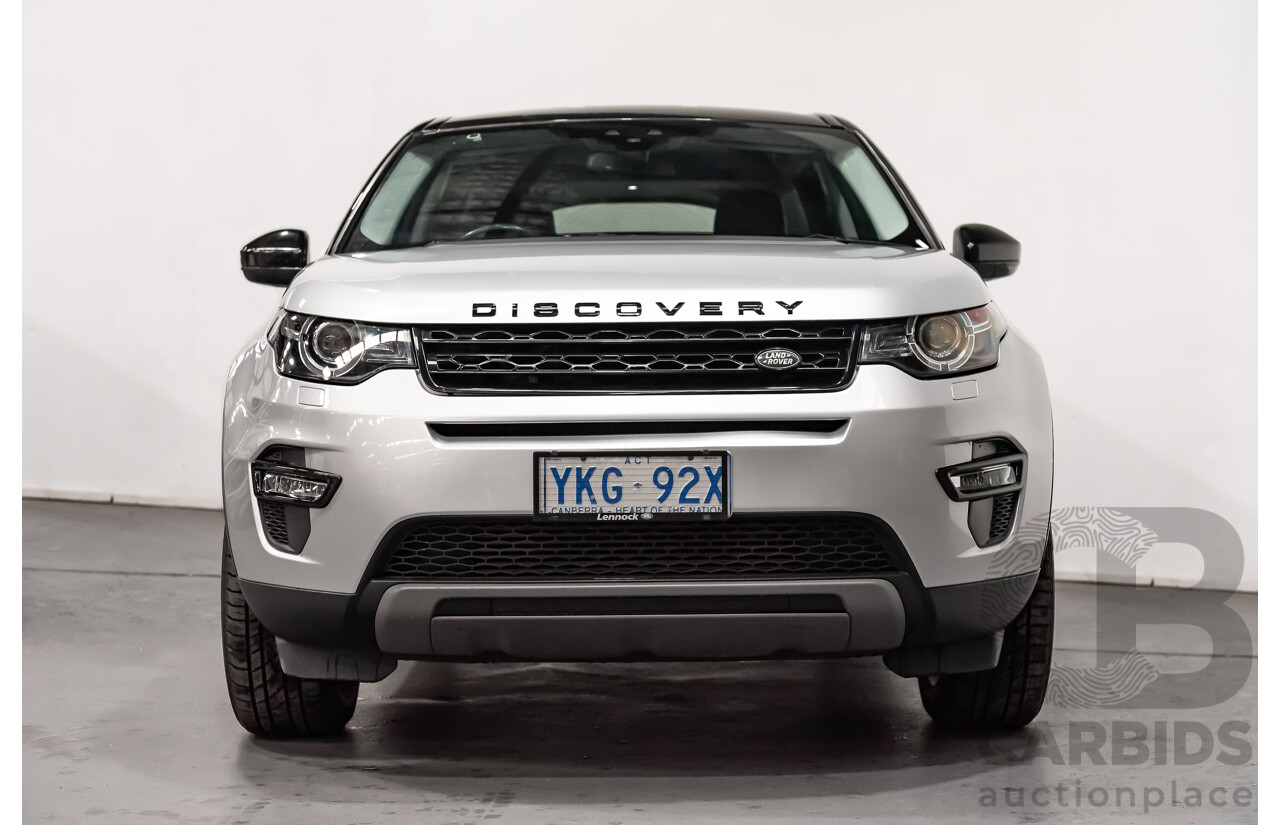 7/2015 Land Rover Discovery Sport TD4 SE LC 4d Wagon Silver 2.2L Turbo Diesel - 7 Seater