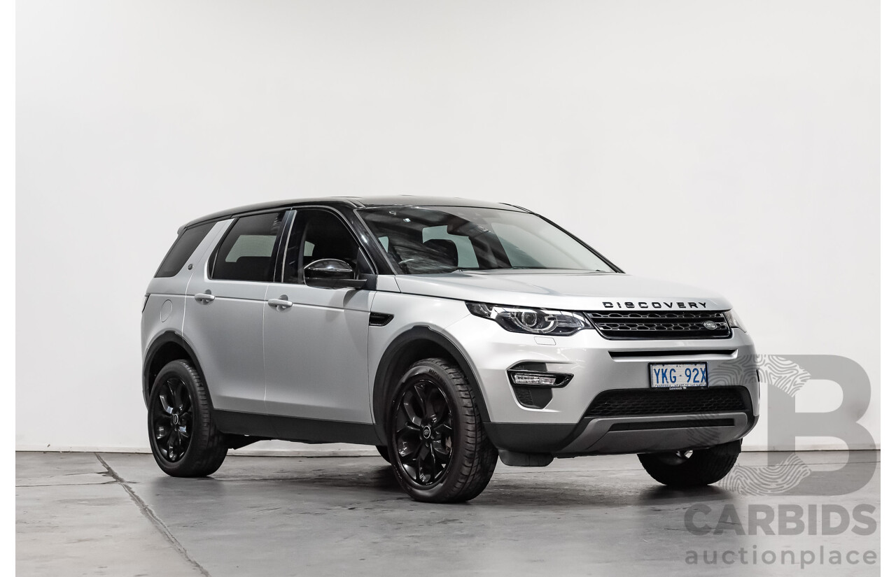7/2015 Land Rover Discovery Sport TD4 SE LC 4d Wagon Silver 2.2L Turbo Diesel - 7 Seater
