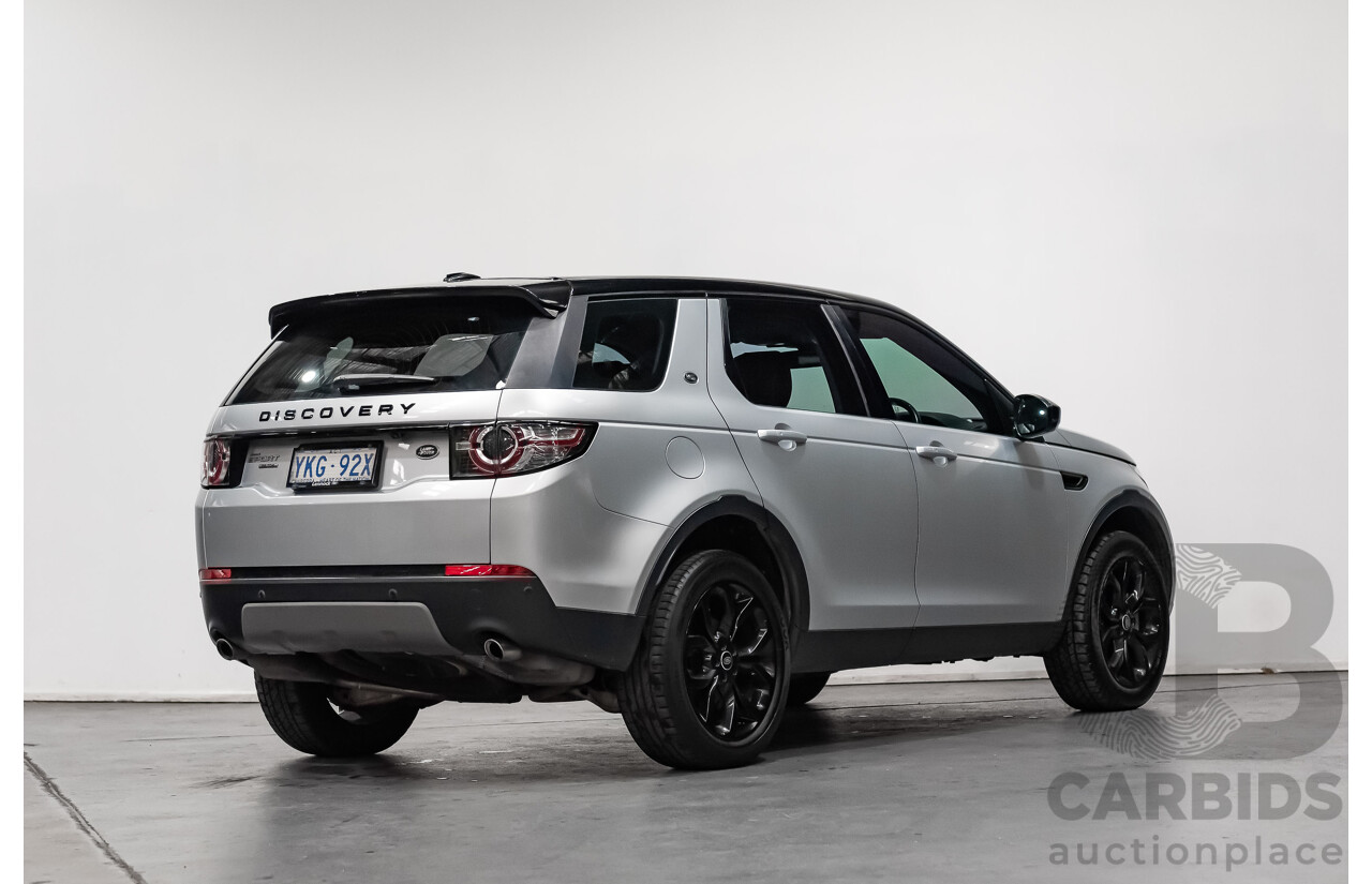 7/2015 Land Rover Discovery Sport TD4 SE LC 4d Wagon Silver 2.2L Turbo Diesel - 7 Seater