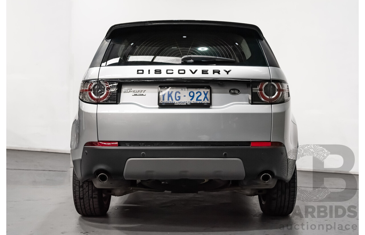 7/2015 Land Rover Discovery Sport TD4 SE LC 4d Wagon Silver 2.2L Turbo Diesel - 7 Seater