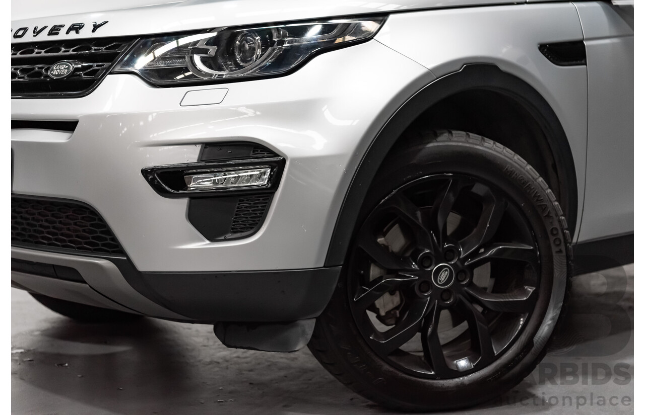 7/2015 Land Rover Discovery Sport TD4 SE LC 4d Wagon Silver 2.2L Turbo Diesel - 7 Seater