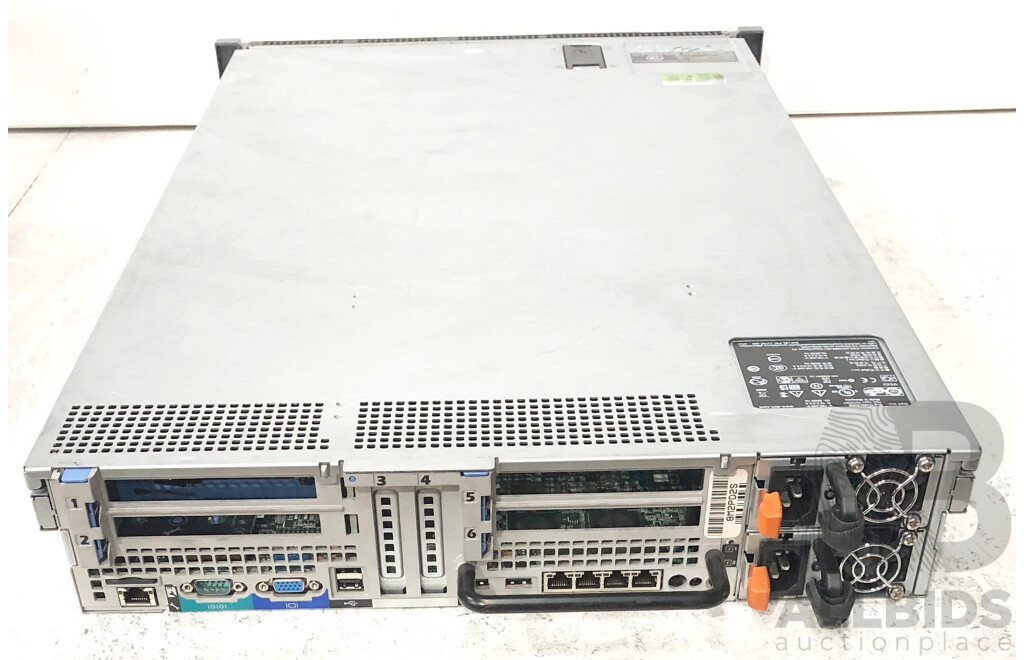 Dell PowerEdge R810 Dual Intel Xeon (E7-2850) 2.00GHz-2.40GHz 10-Core CPU 2RU Server w/ 256GB DDR3