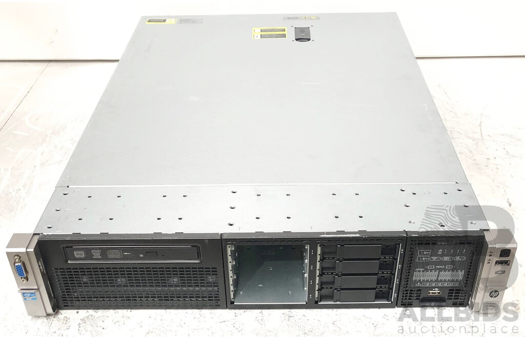 HP ProLiant DL380p Gen8 Dual Intel Xeon (E5-2690 0) 2.90GHz-3.80GHz 8-Core CPU 2RU Server w/ 128GB DDR3