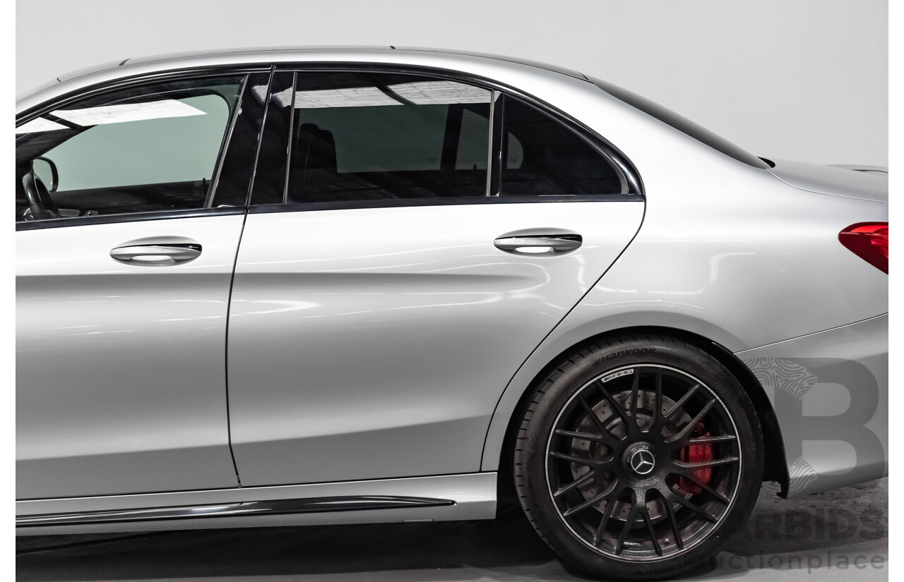 7/2016 Mercedes-Benz C63 AMG S 205 4d Sedan Silver 4.0L Twin Turbocharged V8